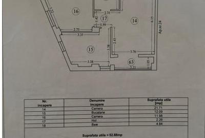 Apartament cu 2 camere semidecomandat, mobilat în Tomis Plus - 8