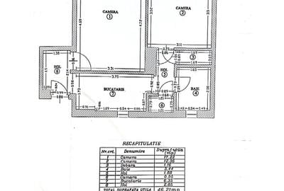 Apartament cu 2 camere semidecomandat în Magheru - 2