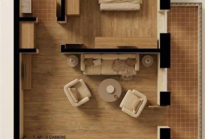 Apartament cu 2 camere semidecomandat în Burdujeni - 4