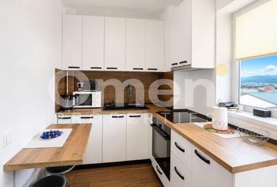 Apartament cu 2 camere decomandat, mobilat în Central