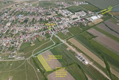 Teren Construcții intravilan de 500 mp, în Moșnița Nouă - 2