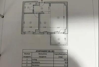 Apartament cu 2 camere decomandat în Central