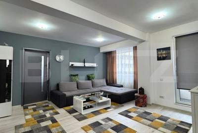 Apartament cu 3 camere semidecomandat, mobilat în Florești