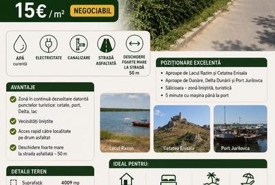 Teren de 4009 mp, în Sălcioara - 7