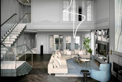 Penthouse cu 5 camere decomandat în Aviației - 1