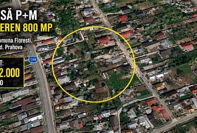 Casă individuală cu 3 camere în Florești