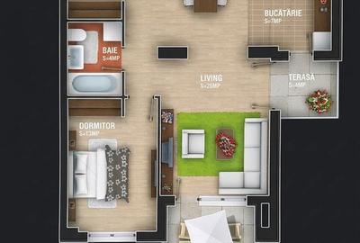 Apartament cu 2 camere în Colentina