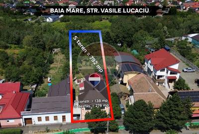 Casă individuală cu 9 camere cu Teren 792 Mp în Orașul Vechi