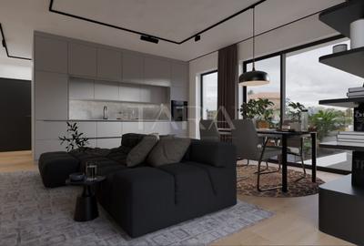 Apartament cu 2 camere semidecomandat în Dâmbul Rotund