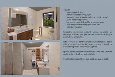 Casă cu 3 camere cu Teren 511 Mp în Tărlungeni - 10