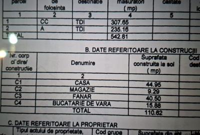 Casă cu 2 camere în Central