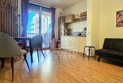 Apartament cu 2 camere semidecomandat, mobilat în UTA - 2