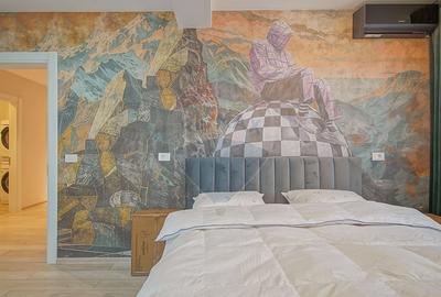 Apartament cu 3 camere decomandat, mobilat în Tractorul - 22