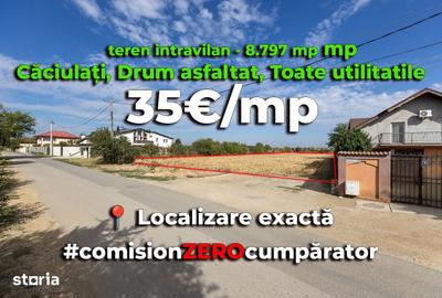 Teren de 8797 mp, în Moara Vlăsiei