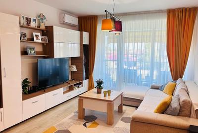 Apartament cu 2 camere semidecomandat, mobilat în Sisești
