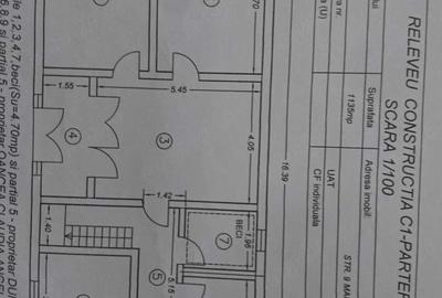 Casă cu 9 camere cu Teren 1000 Mp în Central