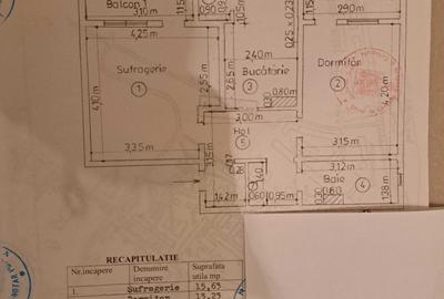 Apartament cu 2 camere decomandat în Faleză