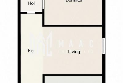 Apartament cu 2 camere semidecomandat în Terezian