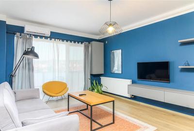 Apartament cu 2 camere semidecomandat, mobilat în Central