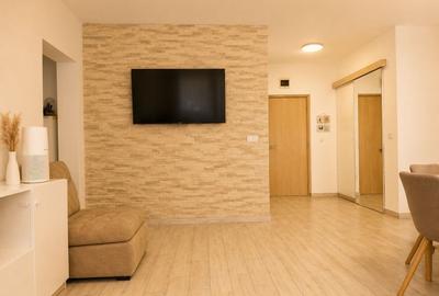 Apartament cu 3 camere semidecomandat, mobilat în Florești - 6