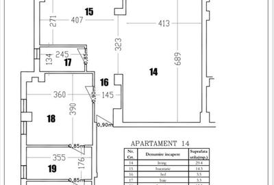 Apartament cu 2 camere decomandat în Central - 1