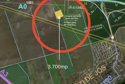Teren de 3700 mp, în Ștefăneștii de Jos - 2