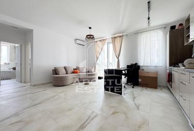Apartament cu 2 camere semidecomandat, mobilat în Giroc