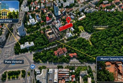 Apartament cu 3 camere decomandat, mobilat în Victoriei