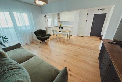 Apartament cu 3 camere semidecomandat, mobilat în Mănăștur