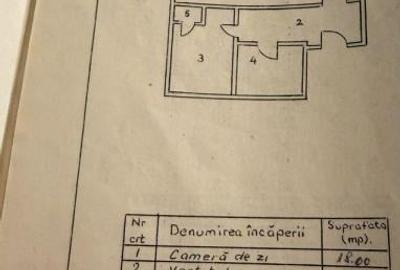 Garsonieră decomandată în Berceni