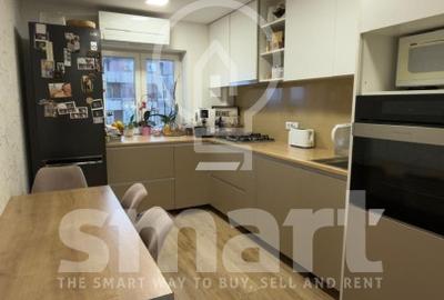 Apartament cu 3 camere decomandat, mobilat în Mărăști