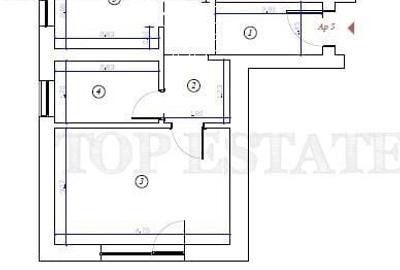 Apartament cu 2 camere decomandat în Central