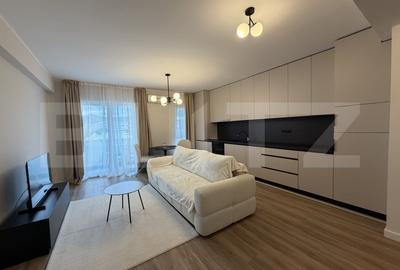 Apartament cu 2 camere semidecomandat, mobilat în Florești