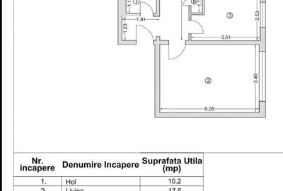 Apartament cu 3 camere decomandat în Central