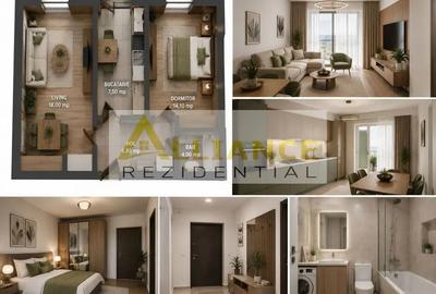 Apartament cu 2 camere decomandat în Central