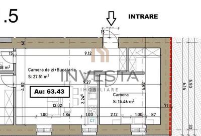 Apartament cu 3 camere semidecomandat în Ultracentral - 9