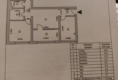 Apartament cu 4 camere semidecomandat în Bragadiru - 14