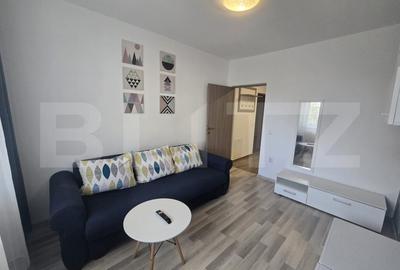 Apartament cu 2 camere semidecomandat, mobilat în Bună Ziua
