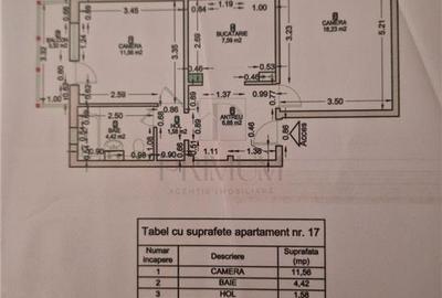 Apartament cu 2 camere decomandat, mobilat în Soarelui