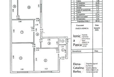 Casă individuală cu 3 camere cu Canalizare în Bucureștii Noi - 13