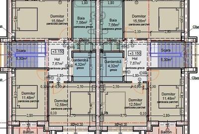Duplex cu 4 camere cu Canalizare în Hărman - 10