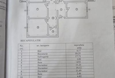 Apartament cu 4 camere decomandat în Central