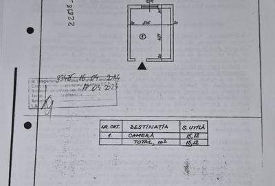 Garsonieră semidecomandată în Apărătorii Patriei