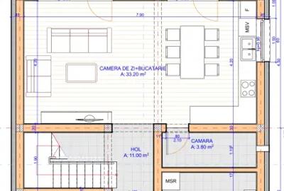 Casă cu 4 camere în Tărlungeni - 4