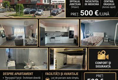 Apartament cu 2 camere decomandat în Spitalul Județean