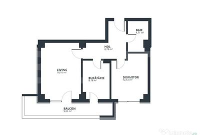 Apartament cu 2 camere decomandat în Central - 3