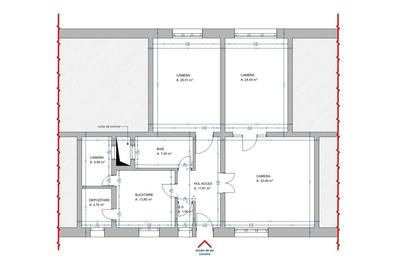 Apartament cu 2 camere semidecomandat în Central - 2
