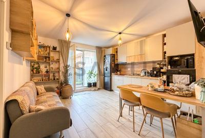Apartament cu 2 camere semidecomandat, mobilat în Iris