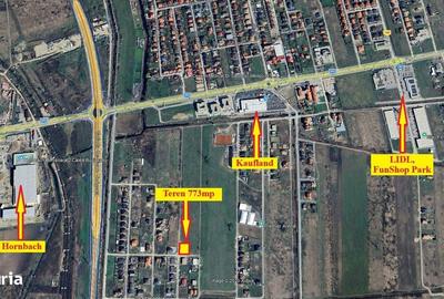 Teren de 773 mp, în Central - 2