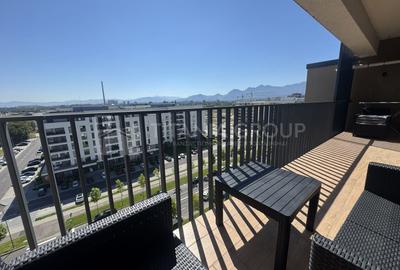 Apartament cu 2 camere semidecomandat, mobilat în Tractorul - 8